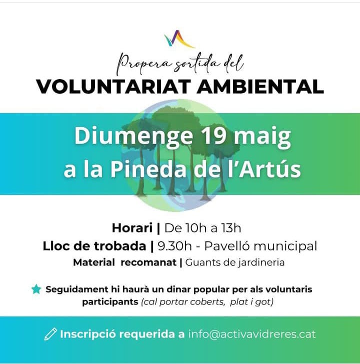 Voluntariat ambiental a la Pineda de l’Artús