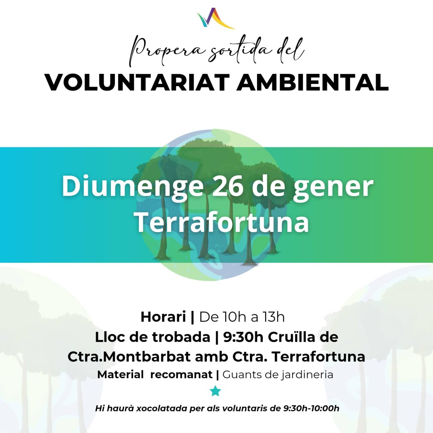 Voluntariat ambiental a Terrafortuna i els seus entorns!